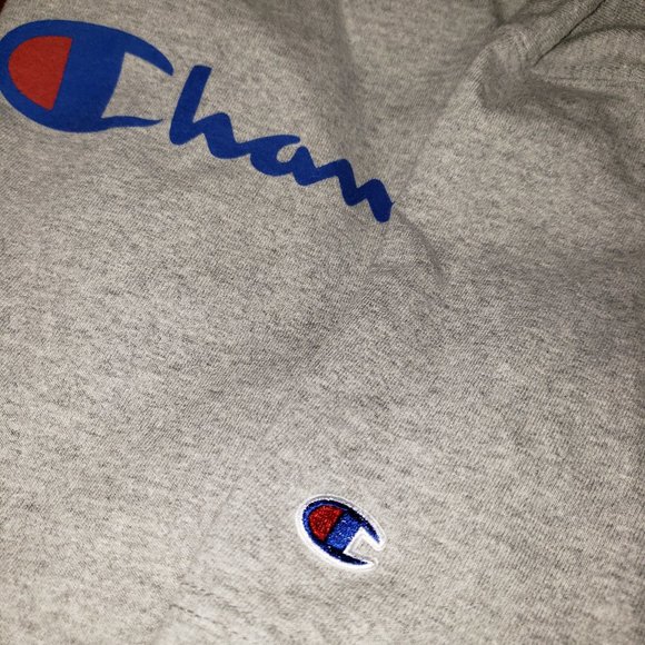 Vintage Blue Bar Champion Logo Tee - Picture 3 of 5